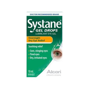 Systane Gel Drops Overnight Dry Eye Relief 10ml.