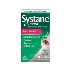 Systane Ultra Lubricant Eye Drops 10ml.