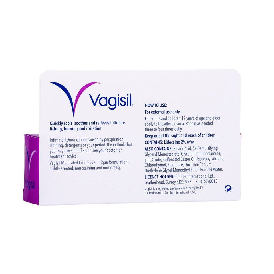 Vagisil Medicated Creme – Instant Relief for Vaginal Itch & Irritation

