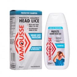 Vamousse Head Lice Protection Shampoo.