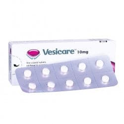 Buy Vesicare Solifenacin 10mg Tablets Online