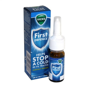 Vicks First Defence Nasal Spray.