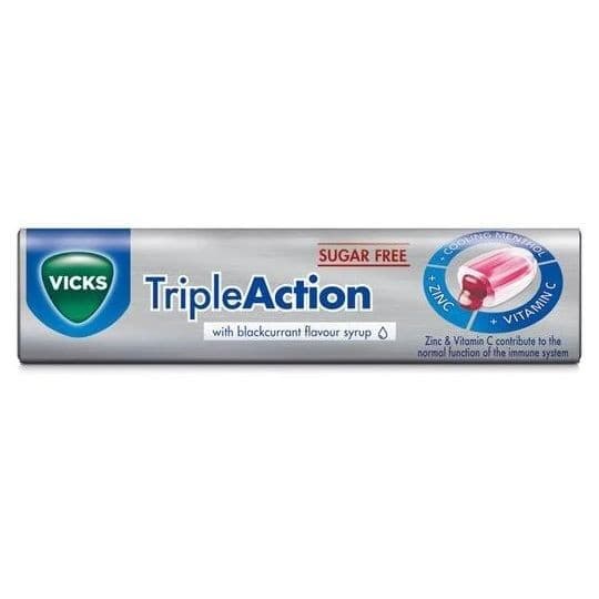 Vicks Triple Action Lozenges 42g.