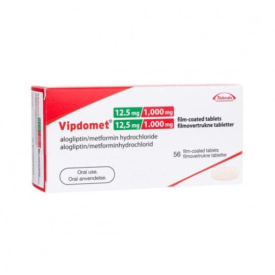 Vipdomet (alogliptin, metformin)