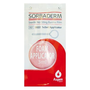 Sorbaderm No-Sting Barrier Film Foam Applicator 5x3ml