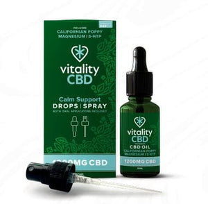 Vitality CBD Drops/Spray - Calm Support