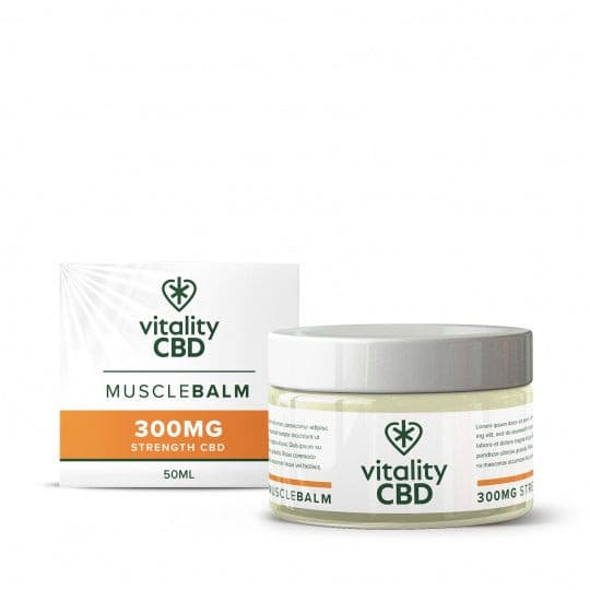Vitality CBD Muscle Balm.