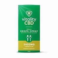 Vitality CBD Oral Drops | Spray 2400mg.