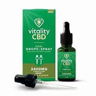 Vitality CBD Oral Drops | Spray 2400mg.