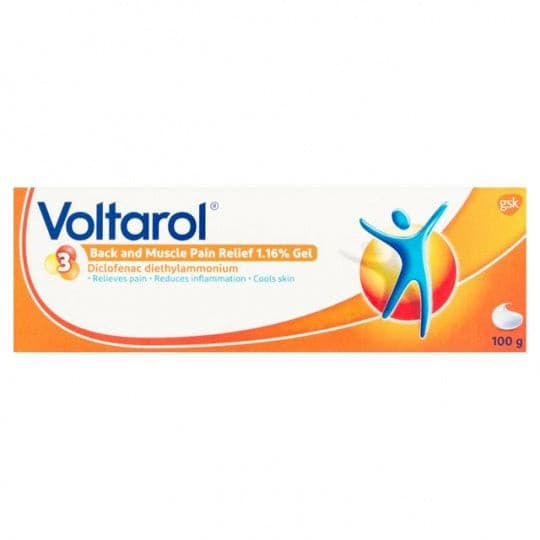Voltarol Back & Muscle 1.16% Gel - 100g.