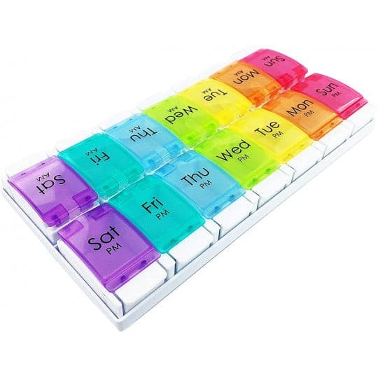 Weekly Easy Open Pill Box Organiser – Convenient & Practical