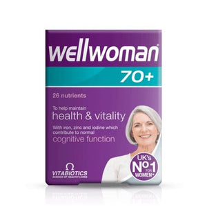 Wellwoman 70+ Tablets - 30 Tablets.