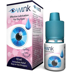 Wink Lubricating 0.4% Eye Drops - 10ml.