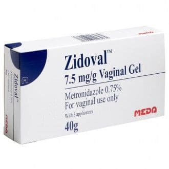 Zidoval Vaginal Gel 7.5mg.