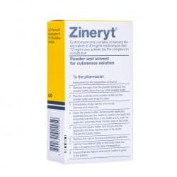 Zineryt antibiotic acne solution